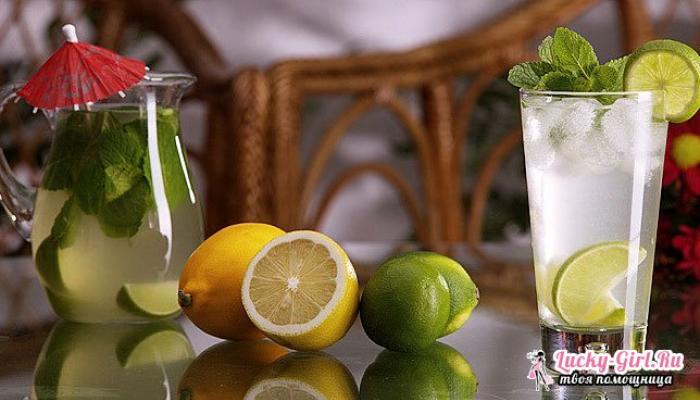 Как сделать дома газированный лимонад?